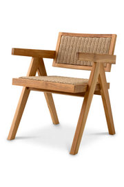 Wooden Outdoor Dining Armchair Kristo | Eichholtz Miami