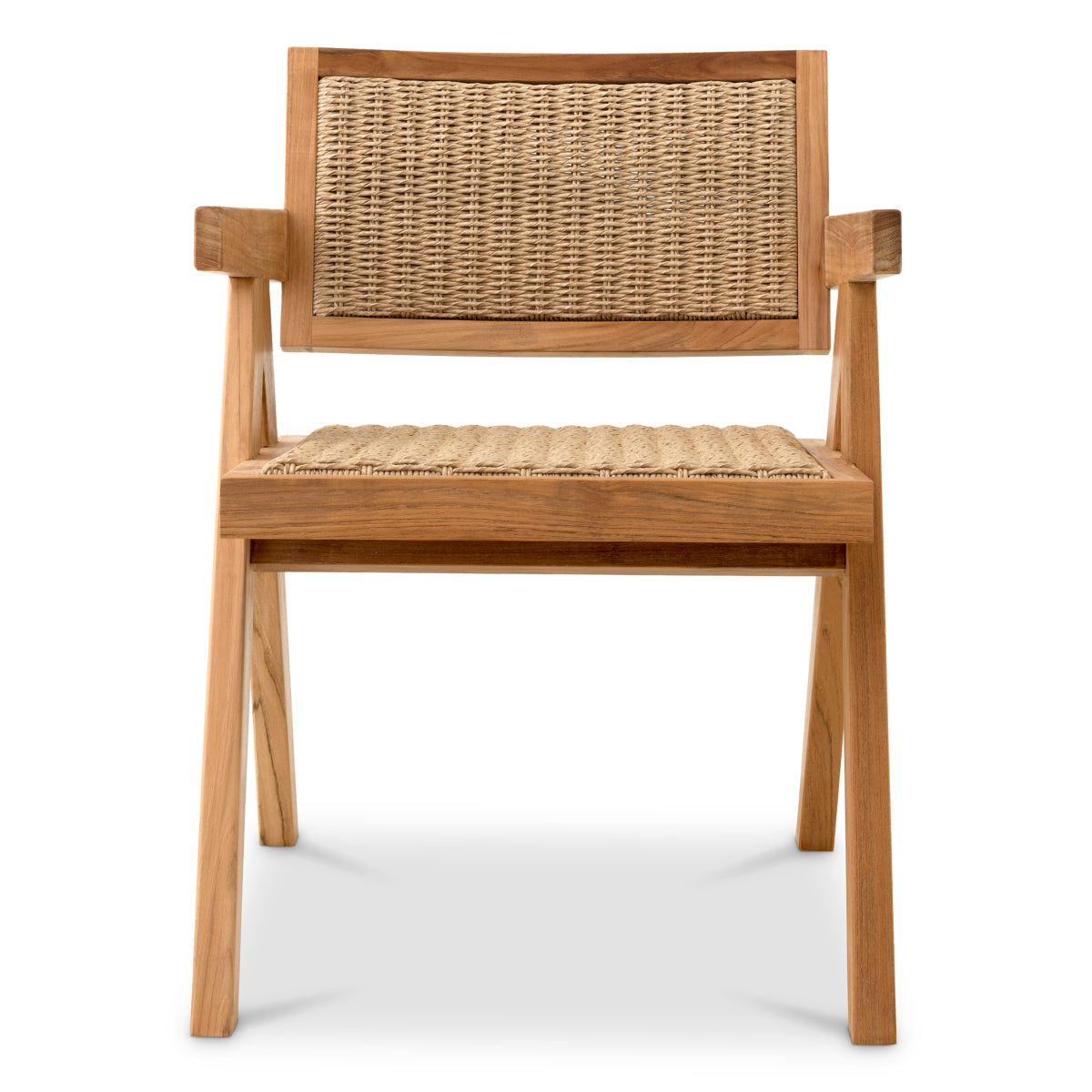 Wooden Outdoor Dining Armchair Kristo | Eichholtz Miami