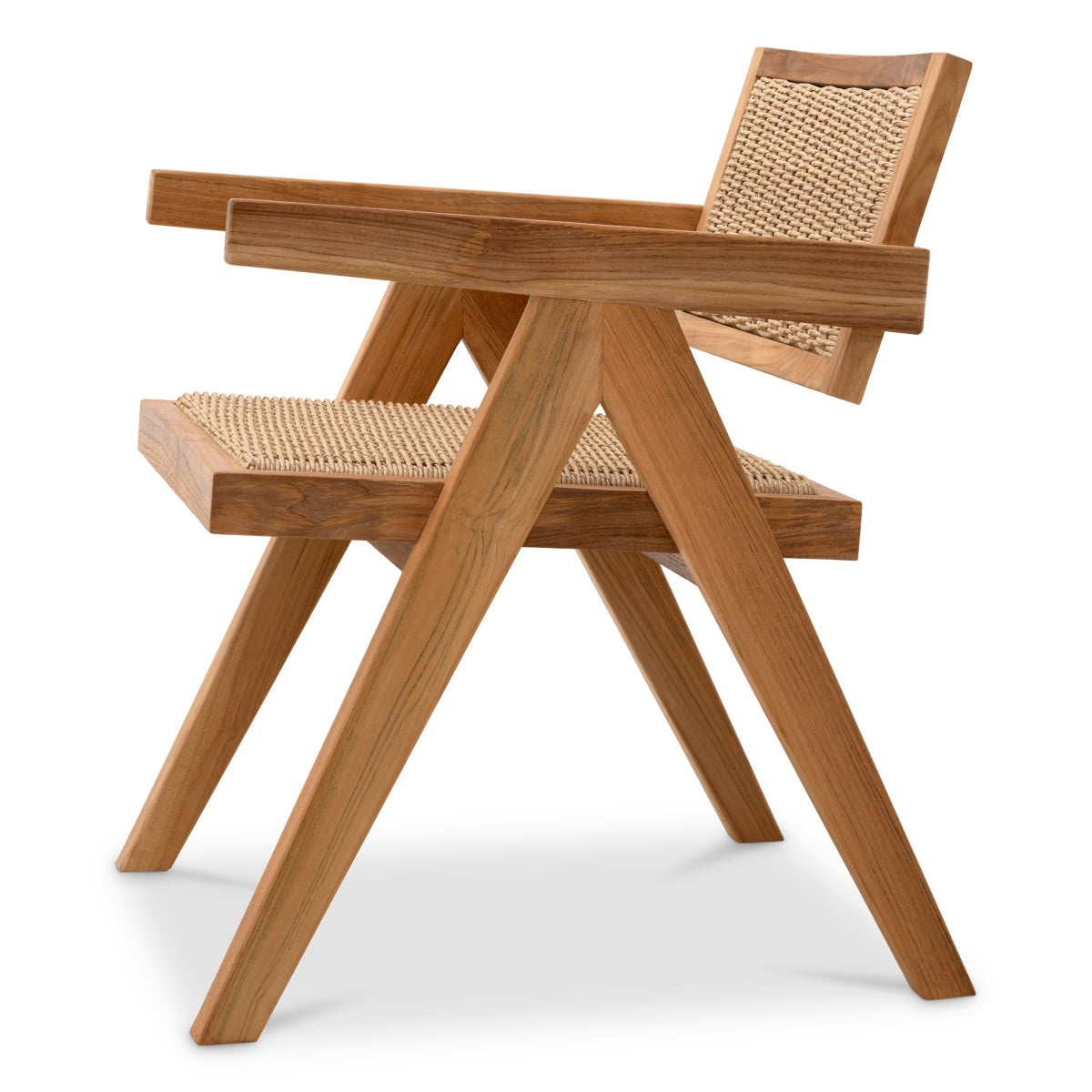 Wooden Outdoor Dining Armchair Kristo | Eichholtz Miami