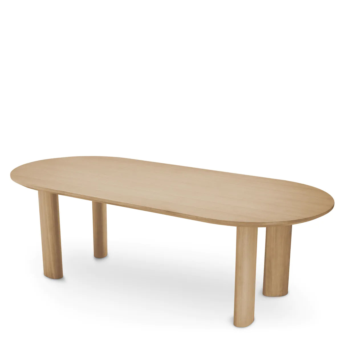 Oak Oval Dining Table S Mogador | Eichholtz Miami