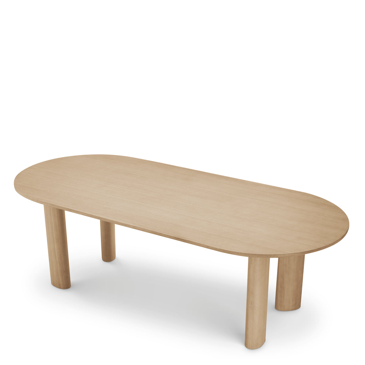 Oak Oval Dining Table S Mogador | Eichholtz Miami