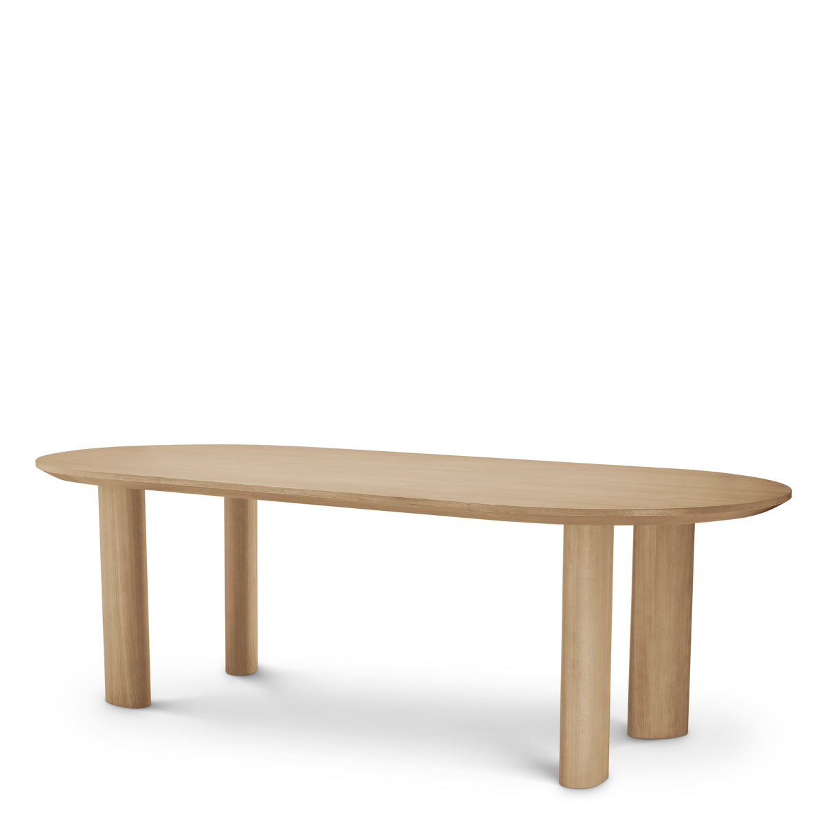 Oak Oval Dining Table S Mogador | Eichholtz Miami