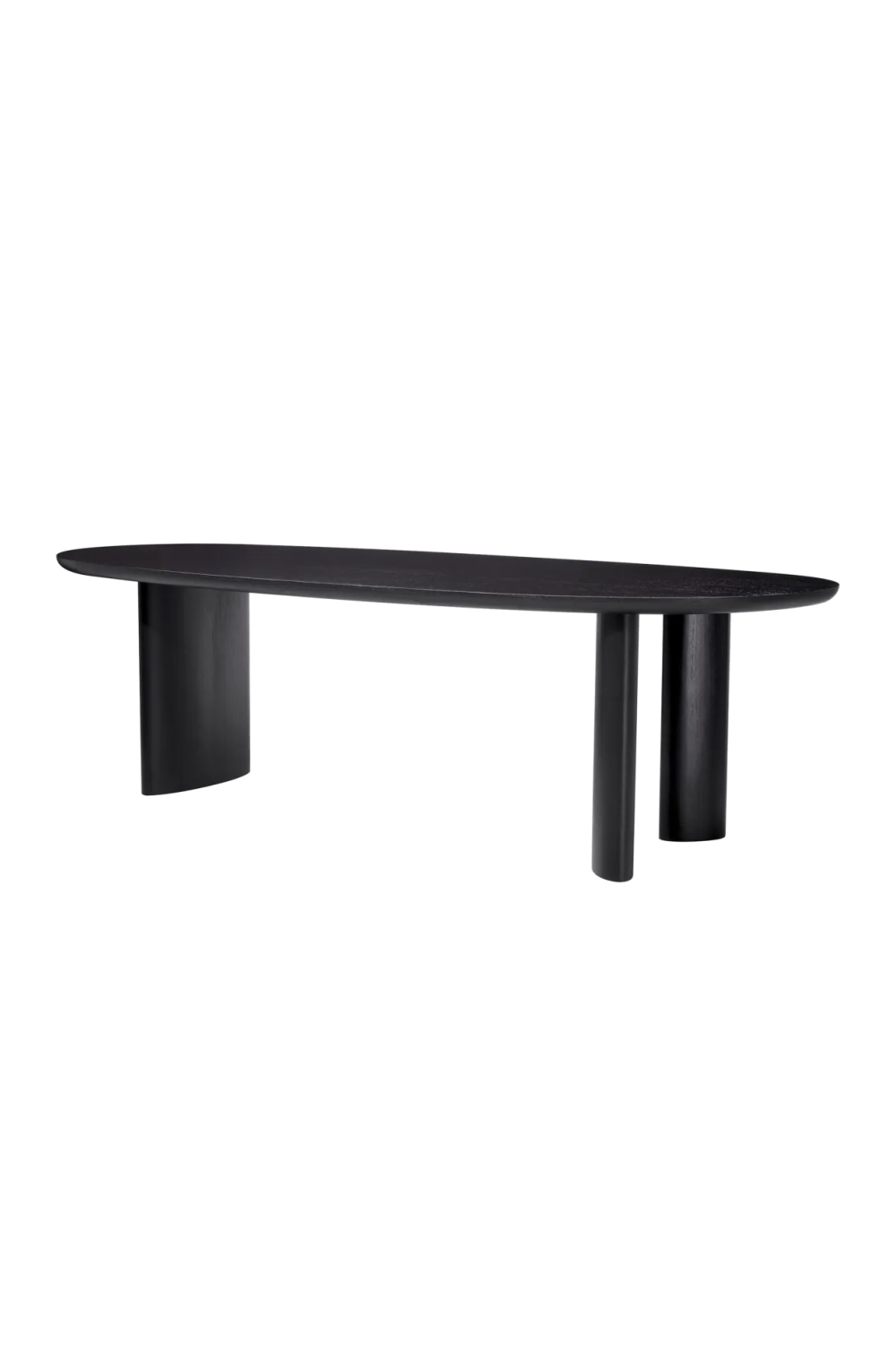 Oval Wooden Dining Table Lindner | Eichholtz Miami