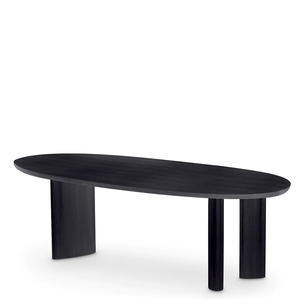 Oval Wooden Dining Table Lindner | Eichholtz Miami