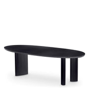 Oval Wooden Dining Table Lindner | Eichholtz Miami