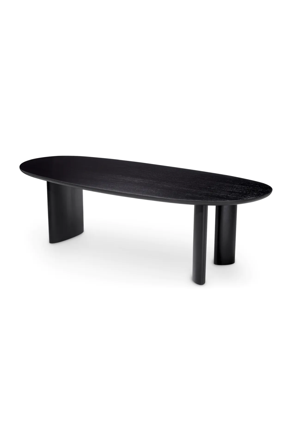 Oval Wooden Dining Table Lindner | Eichholtz Miami