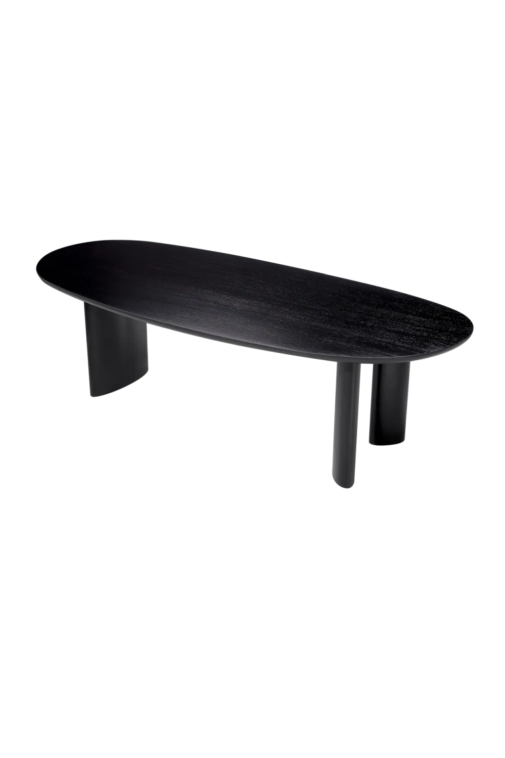 Oval Wooden Dining Table Lindner | Eichholtz Miami