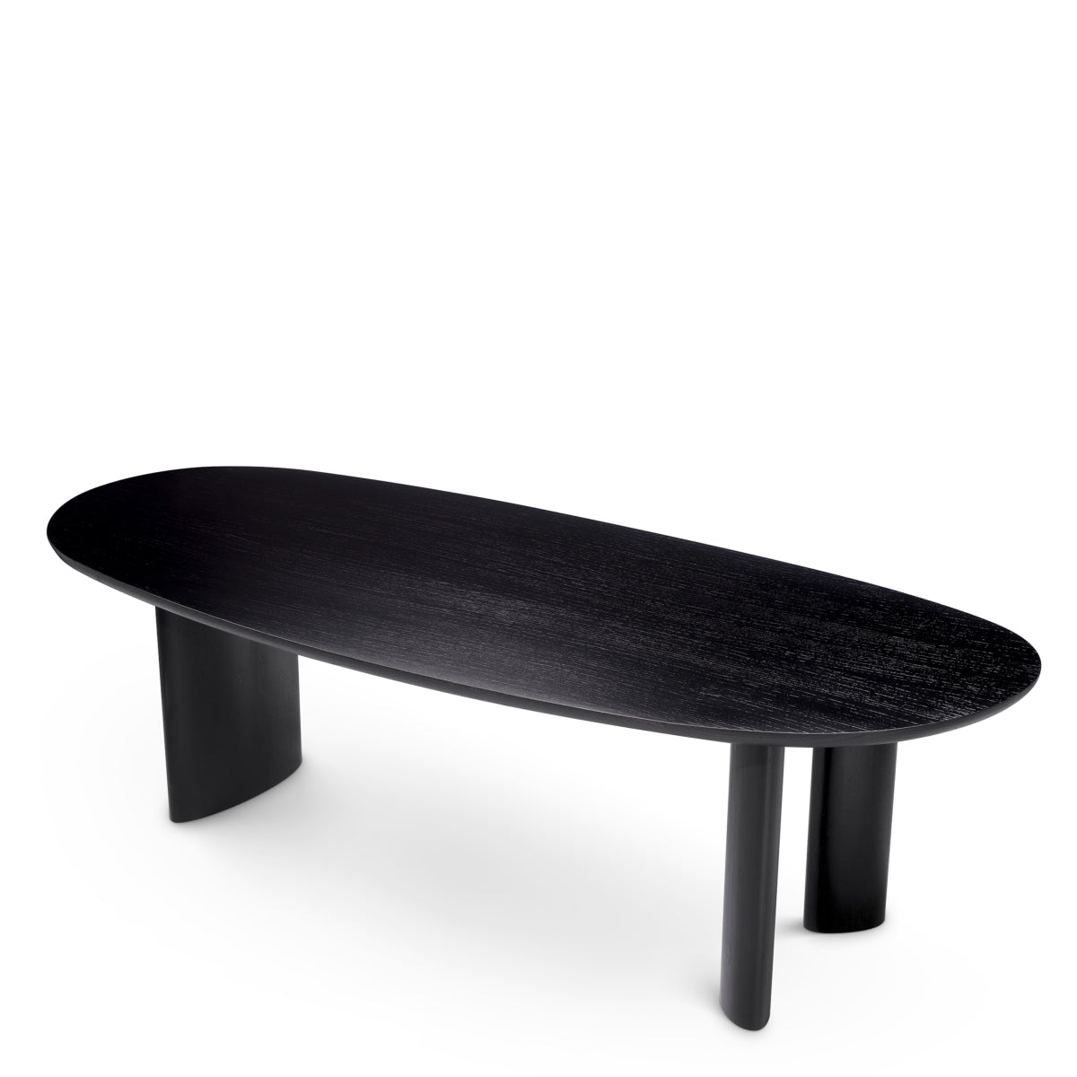 Oval Wooden Dining Table Lindner | Eichholtz Miami