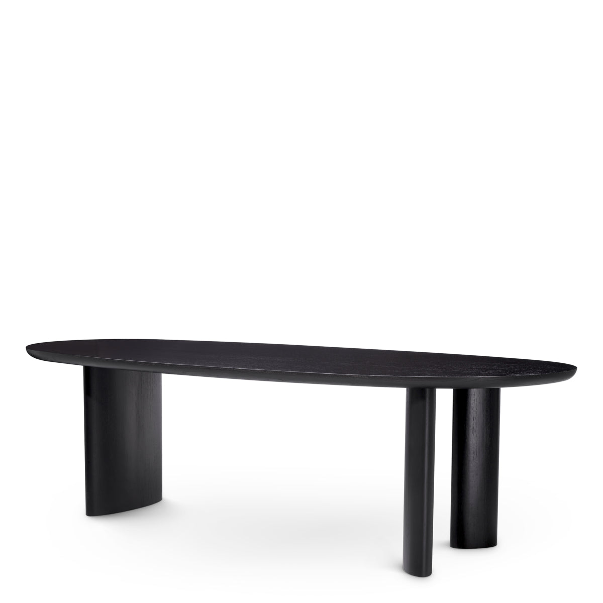 Oval Wooden Dining Table Lindner | Eichholtz Miami