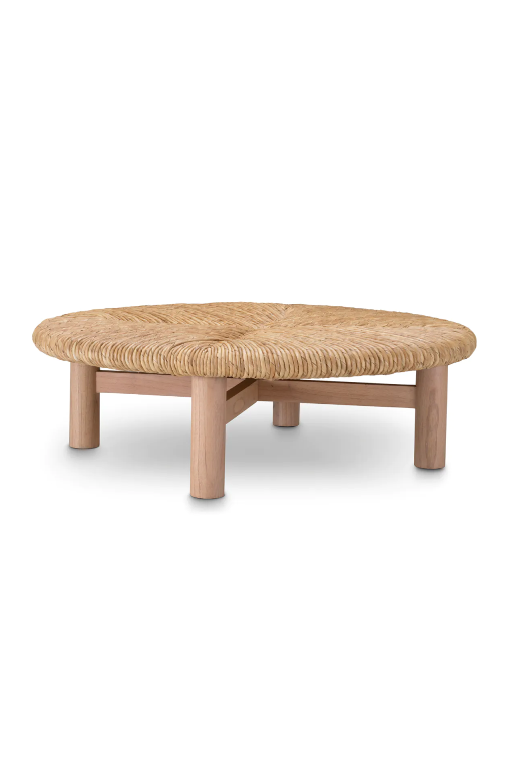 Seagrass Round Coffee Table Costello | Eichholtz Miami