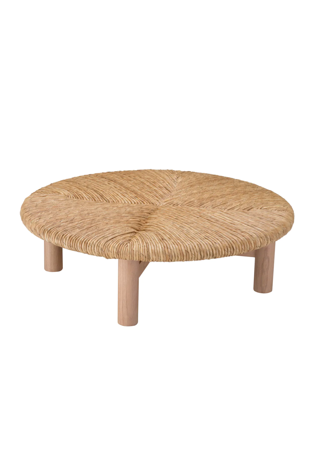 Seagrass Round Coffee Table Costello | Eichholtz Miami