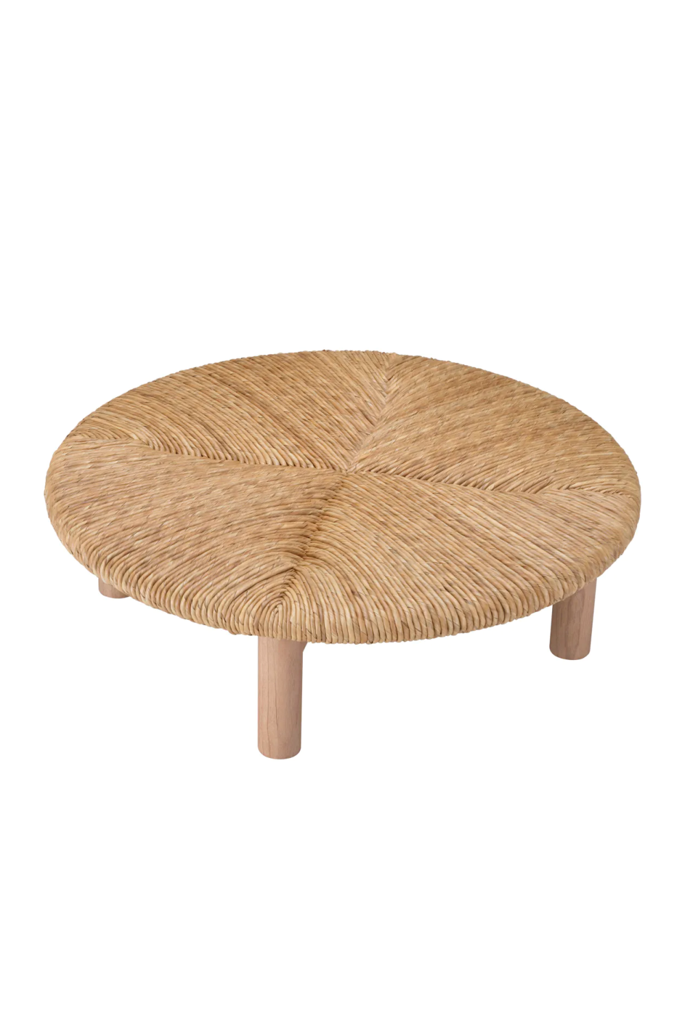 Seagrass Round Coffee Table Costello | Eichholtz Miami