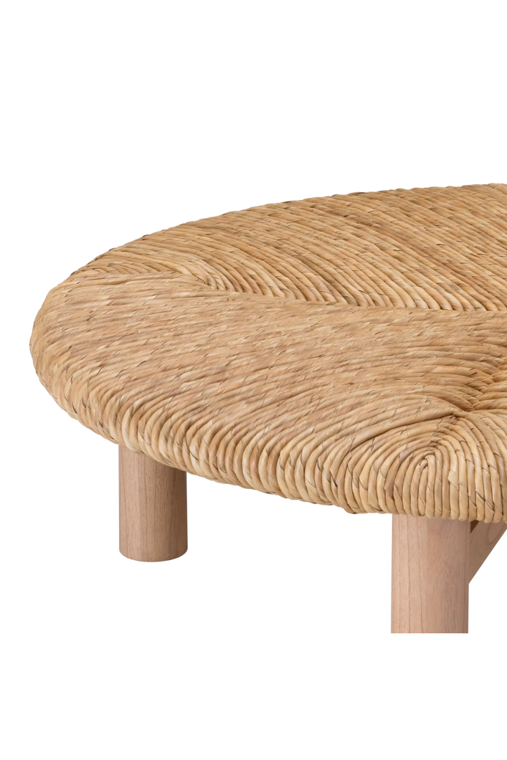 Seagrass Round Coffee Table Costello | Eichholtz Miami