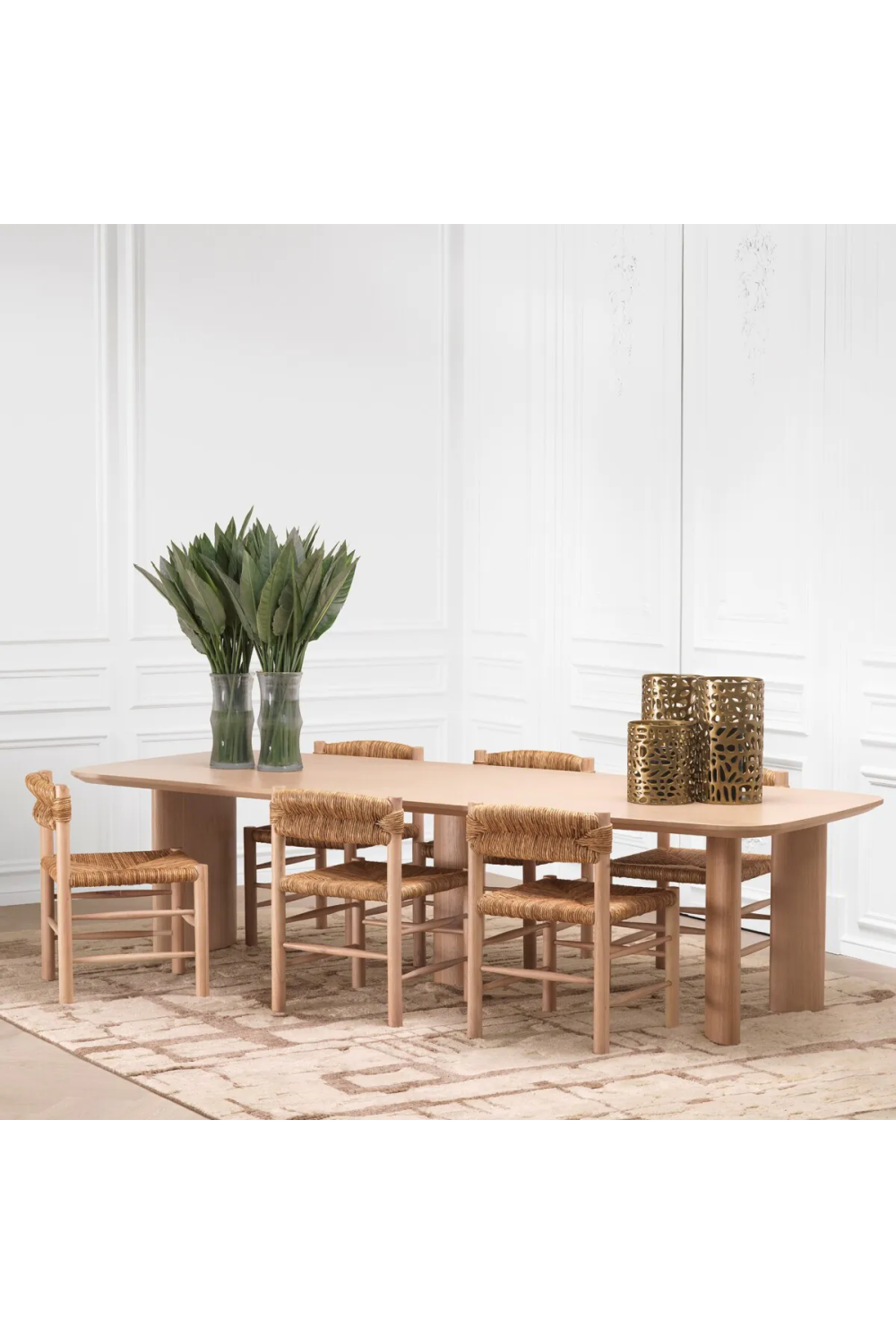 Woven Seagrass Dining Chair Cosby | Eichholtz Miami