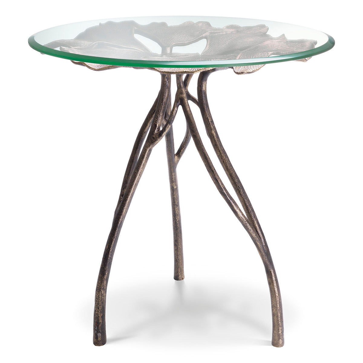 Round Glass Side Table Poseidon | Eichholtz Miami
