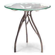 Round Glass Side Table Poseidon | Eichholtz Miami