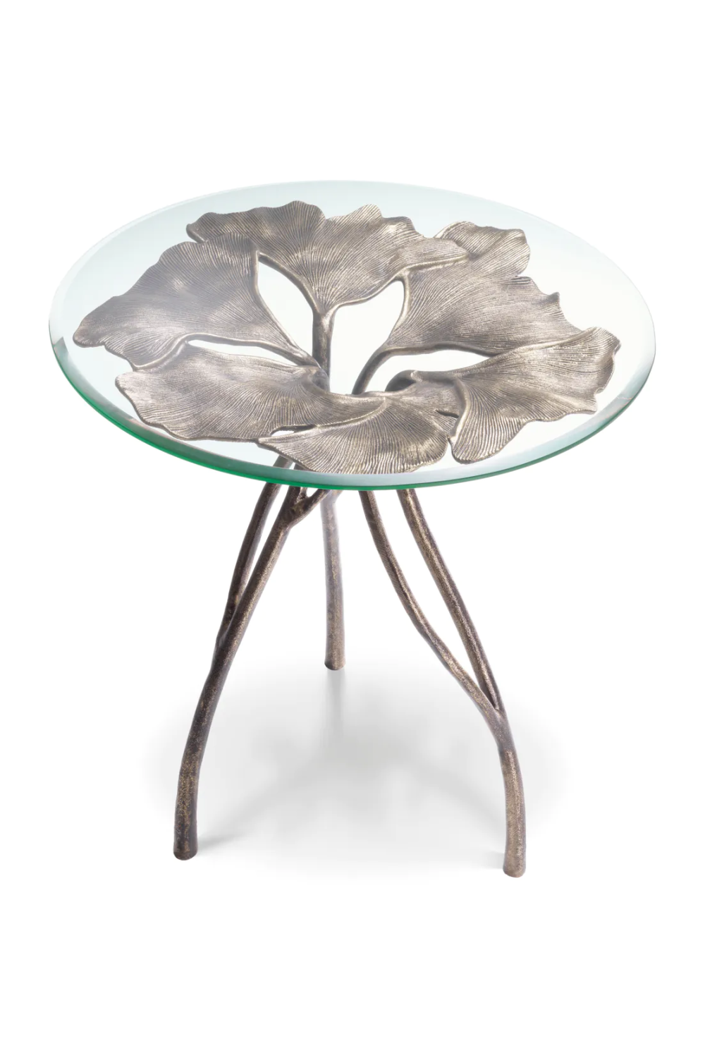 Round Glass Side Table Poseidon | Eichholtz Miami