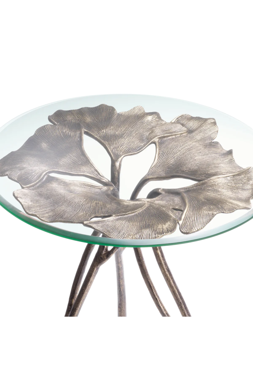 Round Glass Side Table Poseidon | Eichholtz Miami
