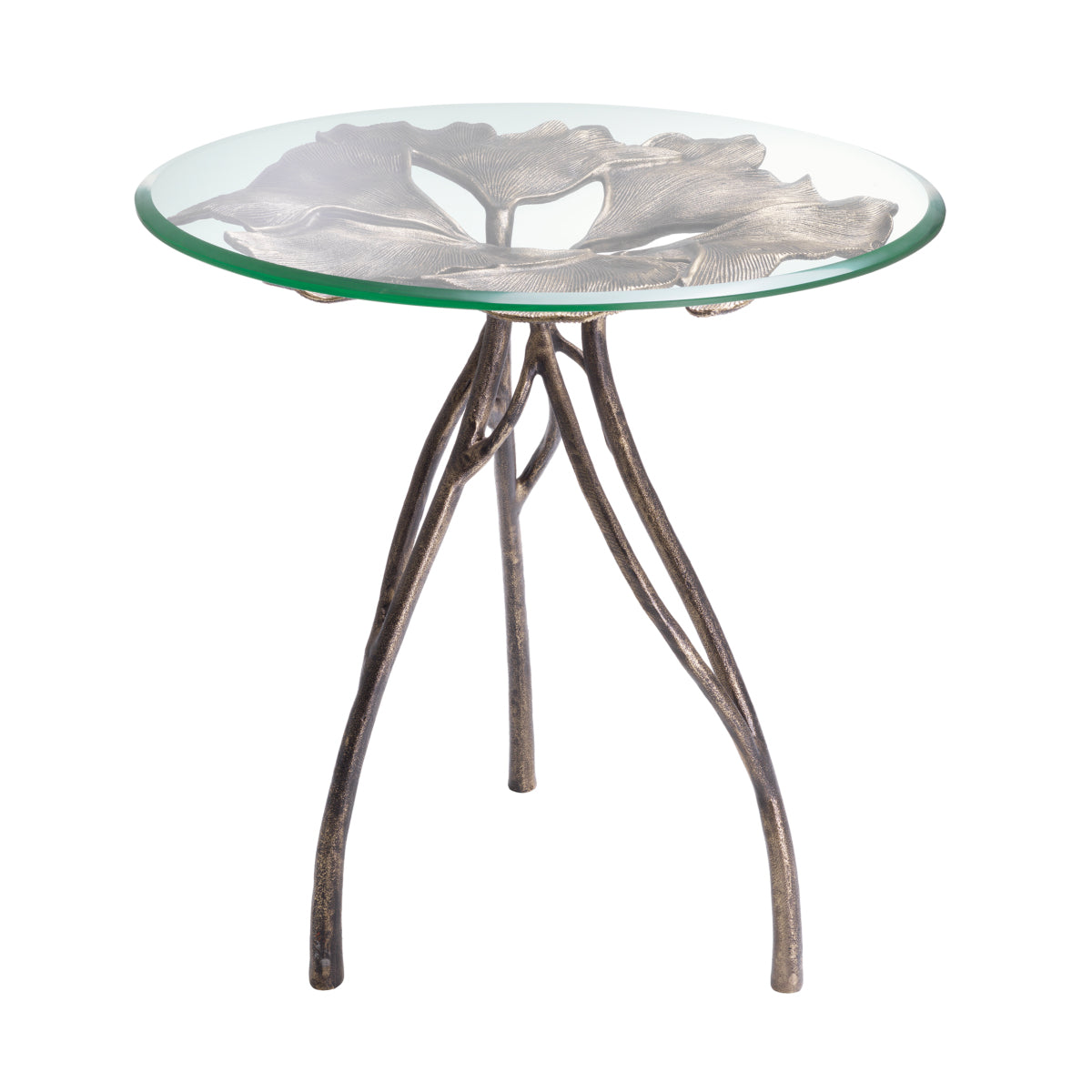 Round Glass Side Table Poseidon | Eichholtz Miami