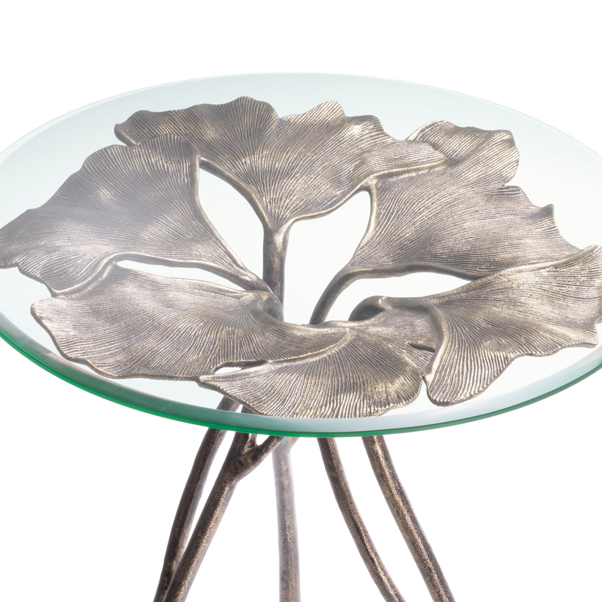 Round Glass Side Table Poseidon | Eichholtz Miami