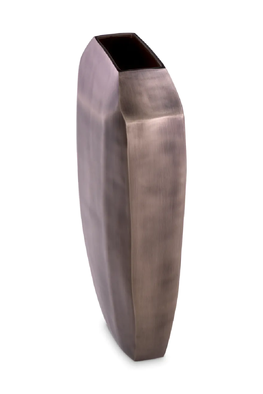 Matte Nickel Vase Linos | Eichholtz Miami