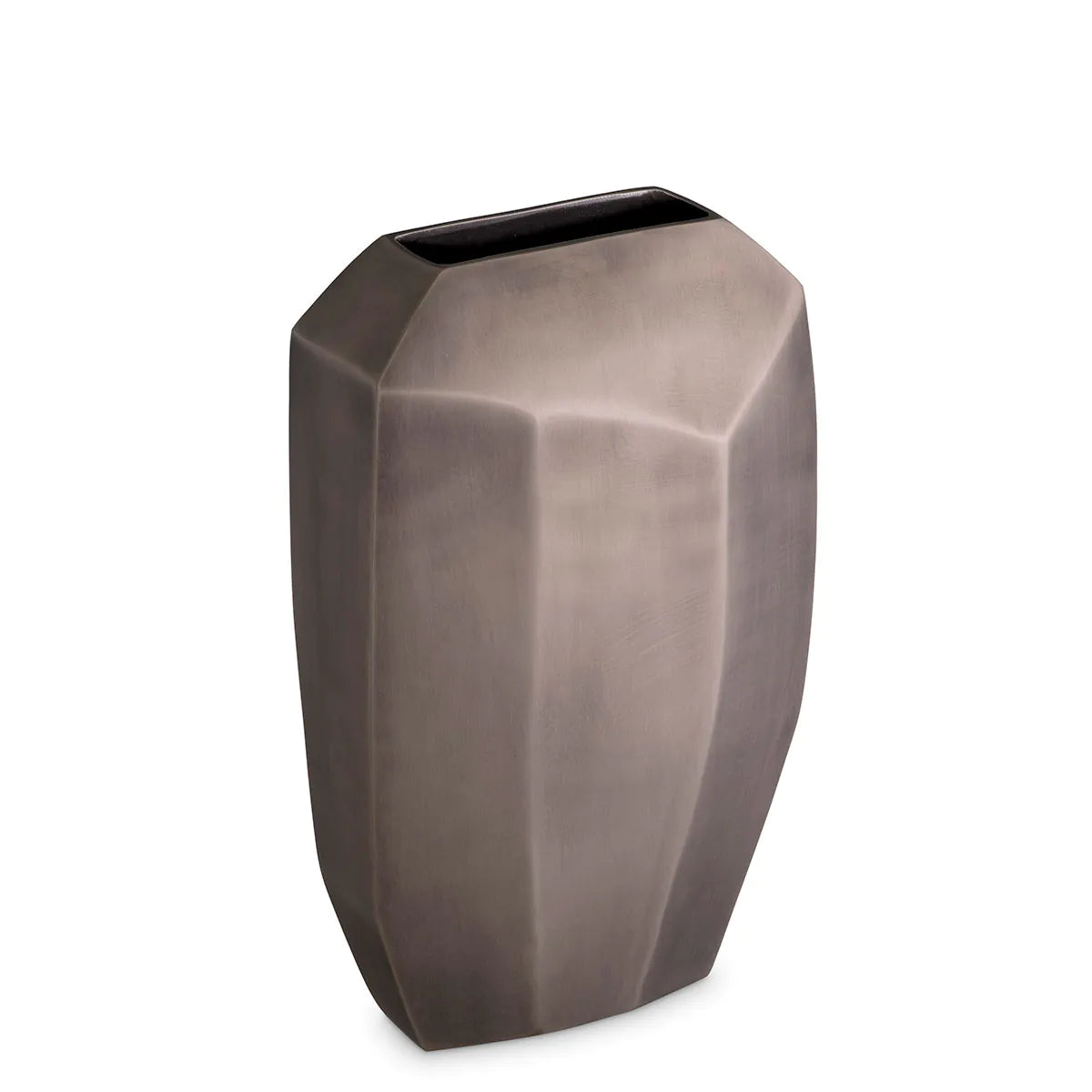Matte Nickel Vase Linos | Eichholtz Miami