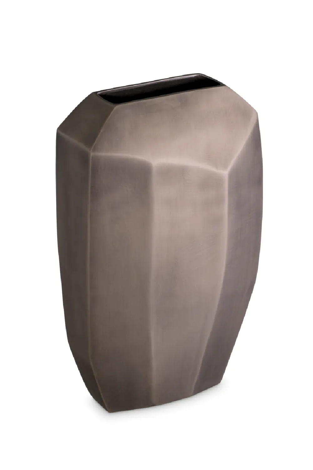Matte Nickel Vase Linos | Eichholtz Miami