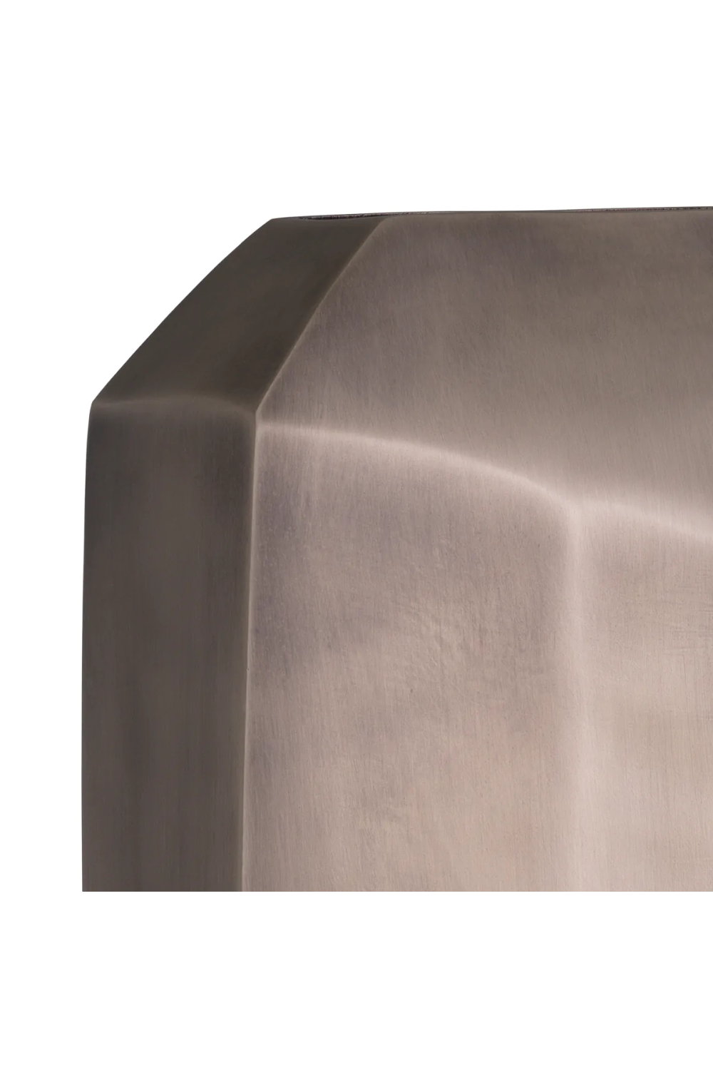 Matte Nickel Vase Linos | Eichholtz Miami