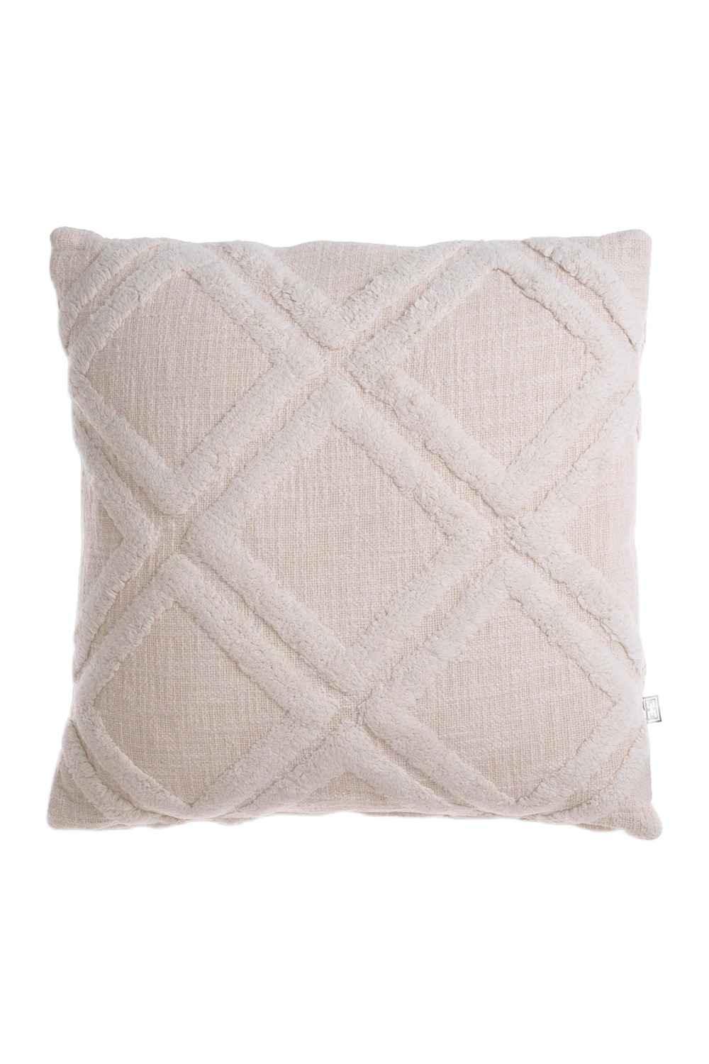 Off-White Geometric Cushion Maris | Eichholtz Miami