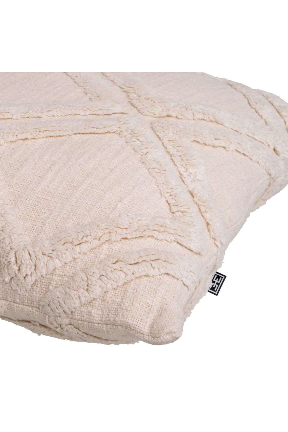 Off-White Geometric Cushion Maris | Eichholtz Miami