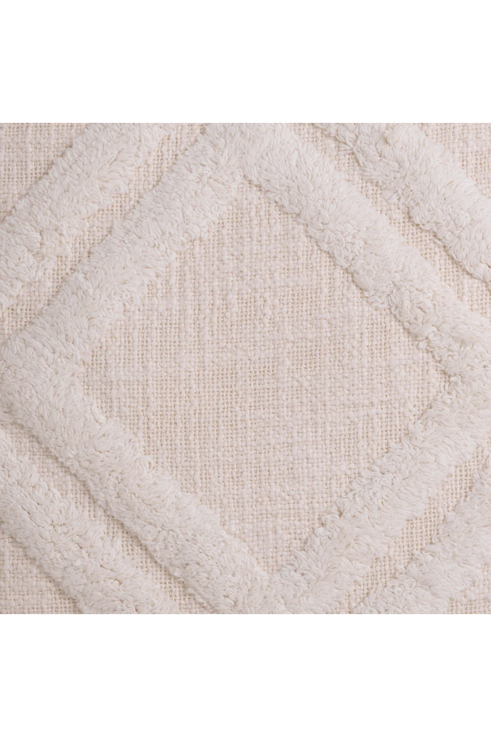 Off-White Geometric Cushion Maris | Eichholtz Miami