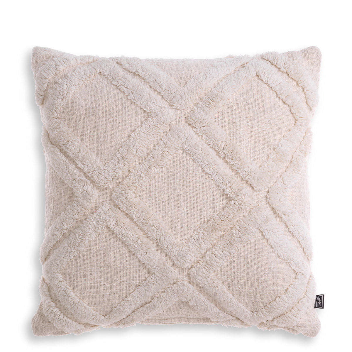 Off-White Geometric Cushion Maris | Eichholtz Miami