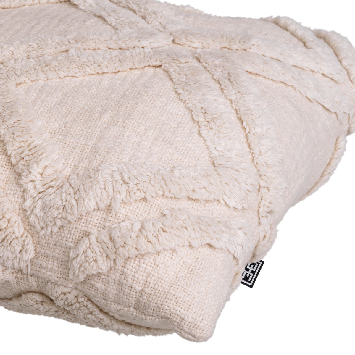 Off-White Geometric Cushion Maris | Eichholtz Miami