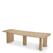Wooden Minimalist Dining Table L Bergman | Eichholtz Miami