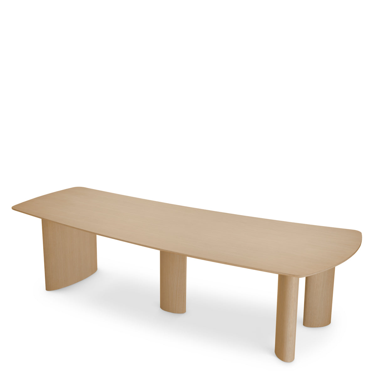 Wooden Minimalist Dining Table L Bergman | Eichholtz Miami