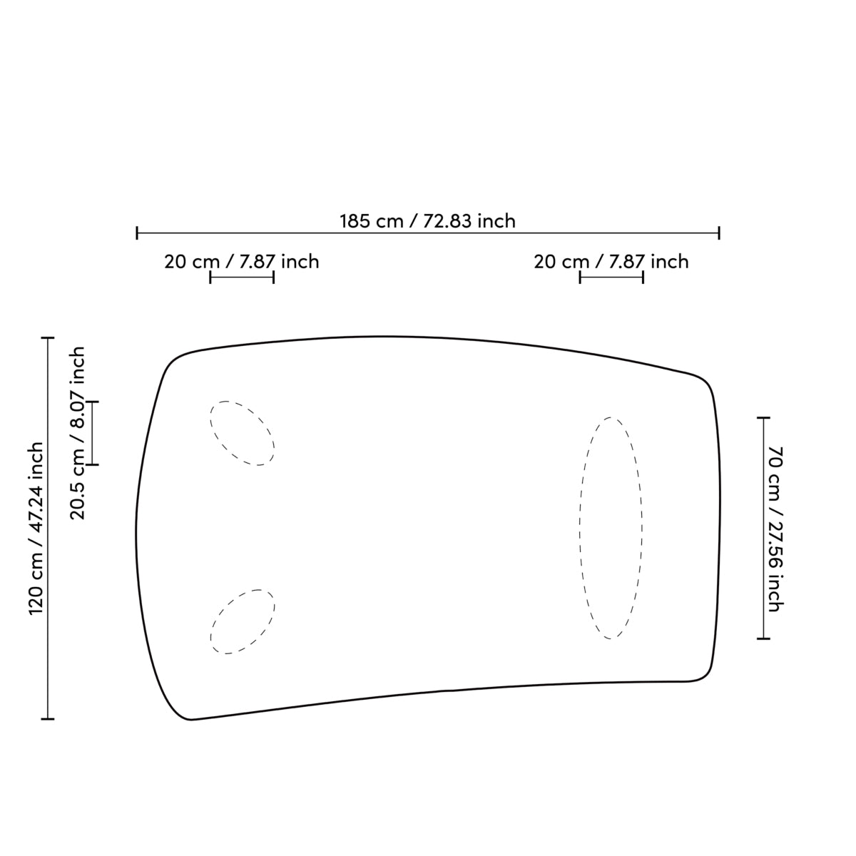 Wooden Minimalist Coffee Table Bergman | Eichholtz Miami