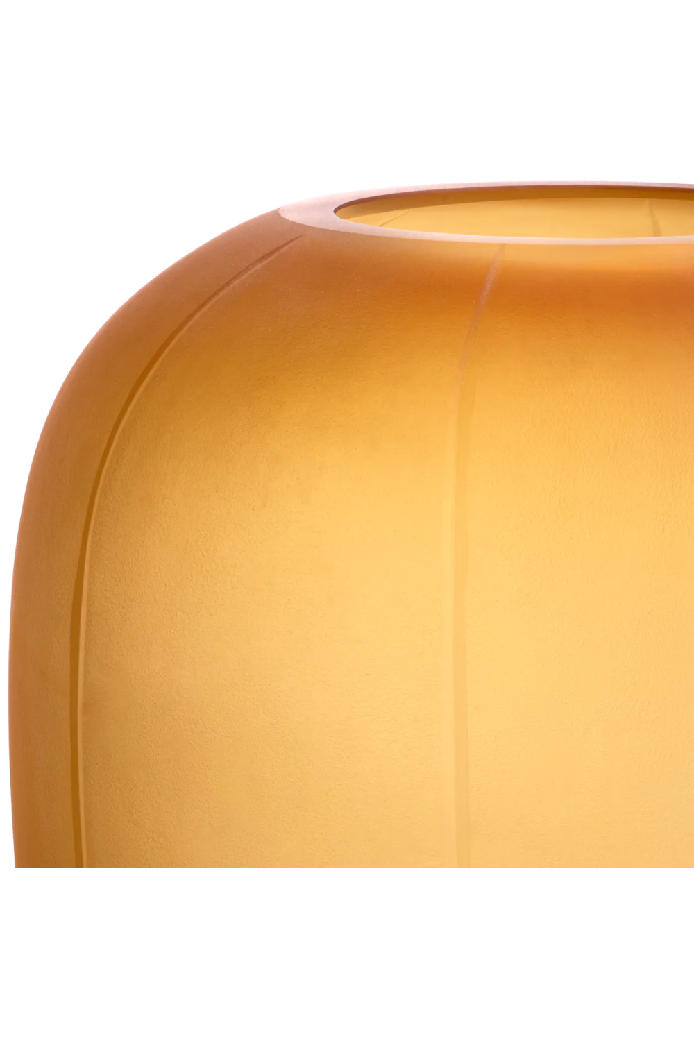 Amber Glass Bouquet Vase Zenna | Eichholtz Miami