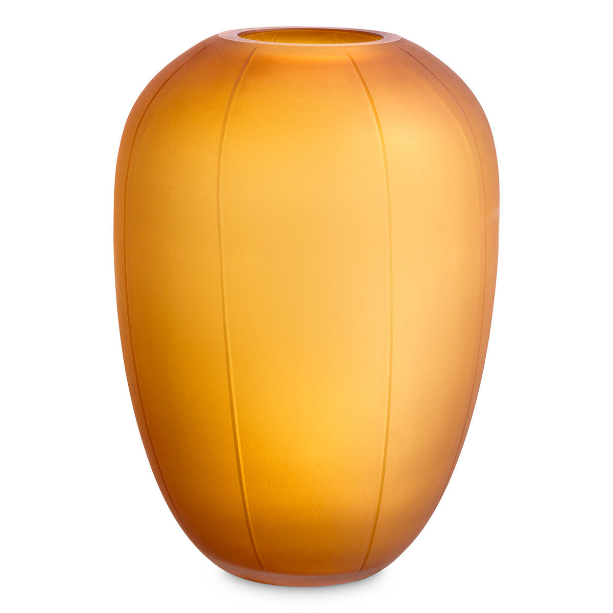 Amber Glass Bouquet Vase Zenna | Eichholtz Miami