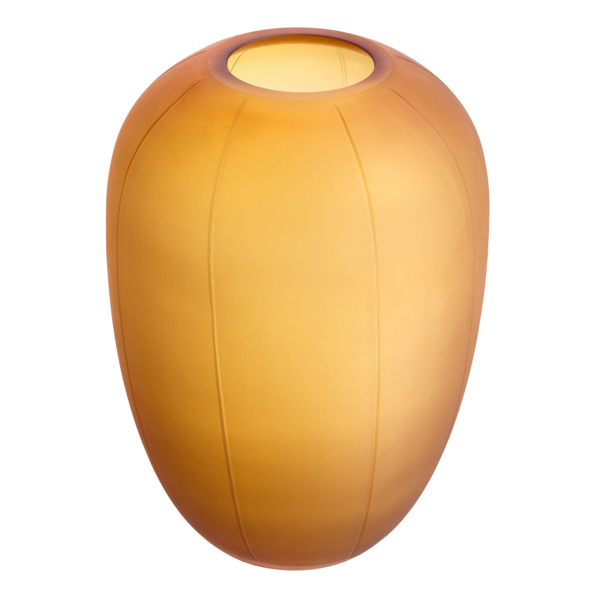 Amber Glass Vase S Zenna | Eichholtz Miami
