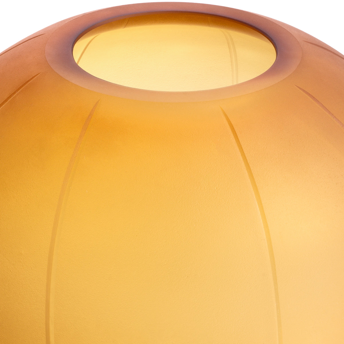 Amber Glass Bouquet Vase Zenna | Eichholtz Miami