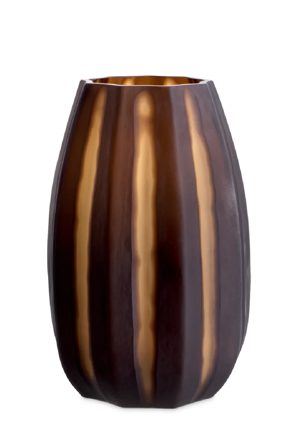 Narrow Glass Vase S Tiara | Eichholtz Miami