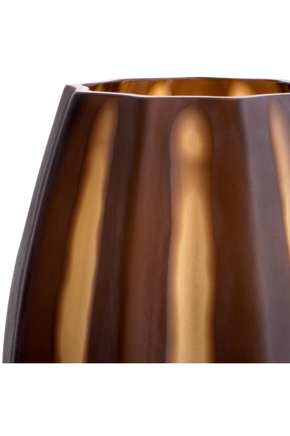 Narrow Glass Vase S Tiara | Eichholtz Miami