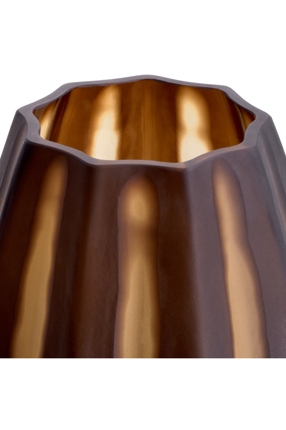 Narrow Glass Vase S Tiara | Eichholtz Miami