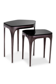 Glass Side Tables (2) Deacon | Eichholtz Miami