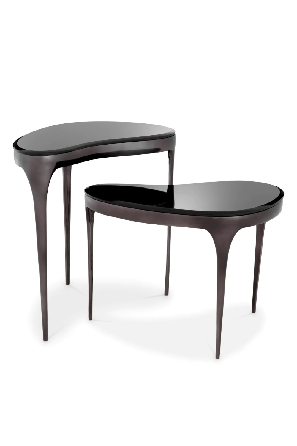 Black Side Tables (2) Zena | Eichholtz Miami