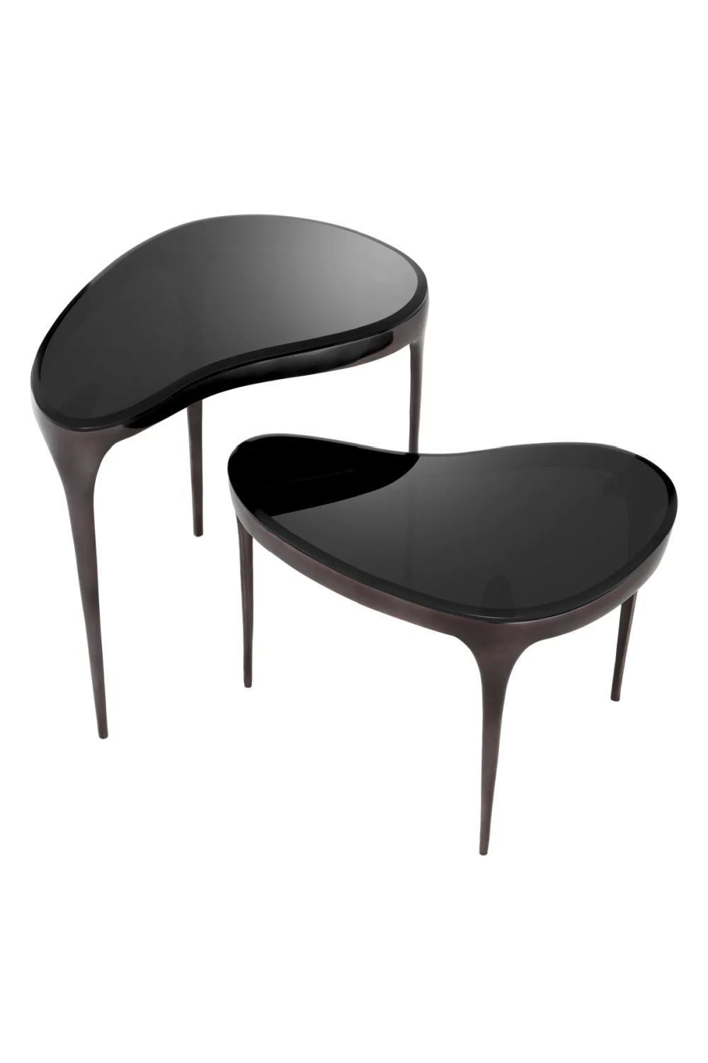 Black Side Tables (2) Zena | Eichholtz Miami