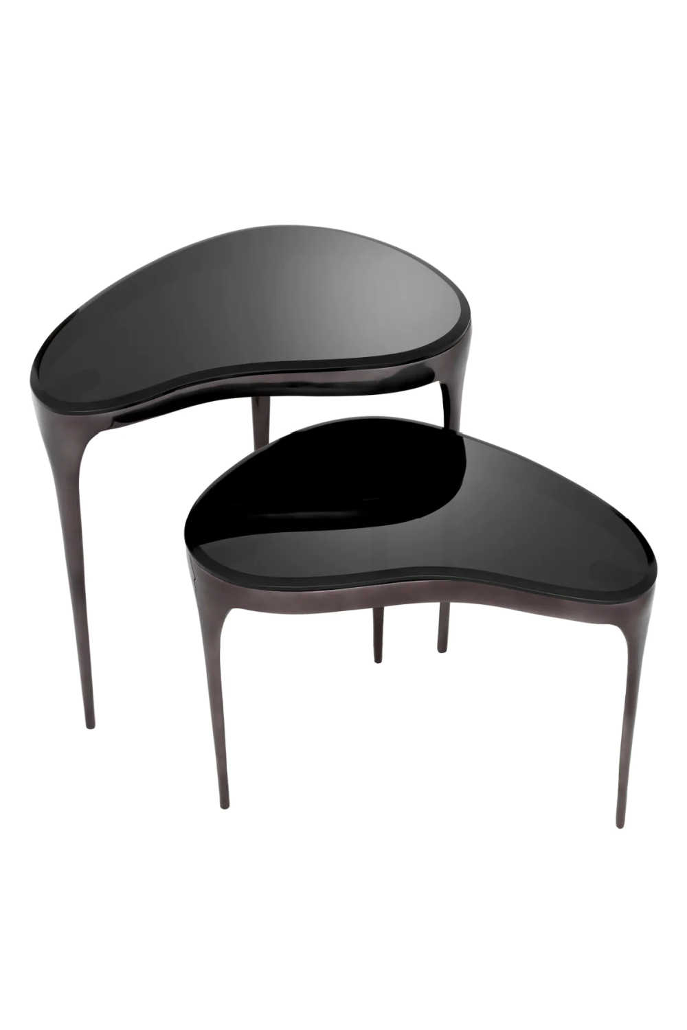 Black Side Tables (2) Zena | Eichholtz Miami