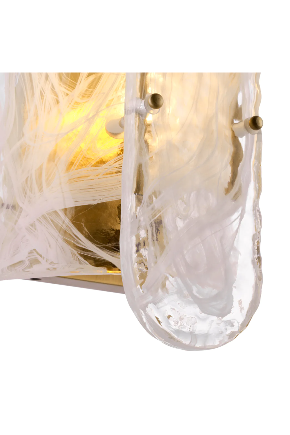 Handmade Glass Wall Lamp Ginnis | Eichholtz Miami