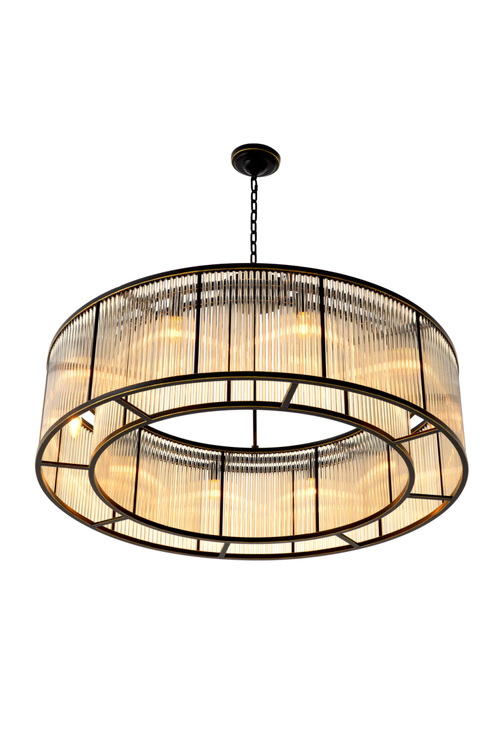 Glass Ceiling Lamp Bernardi XL | Eichholtz Miami