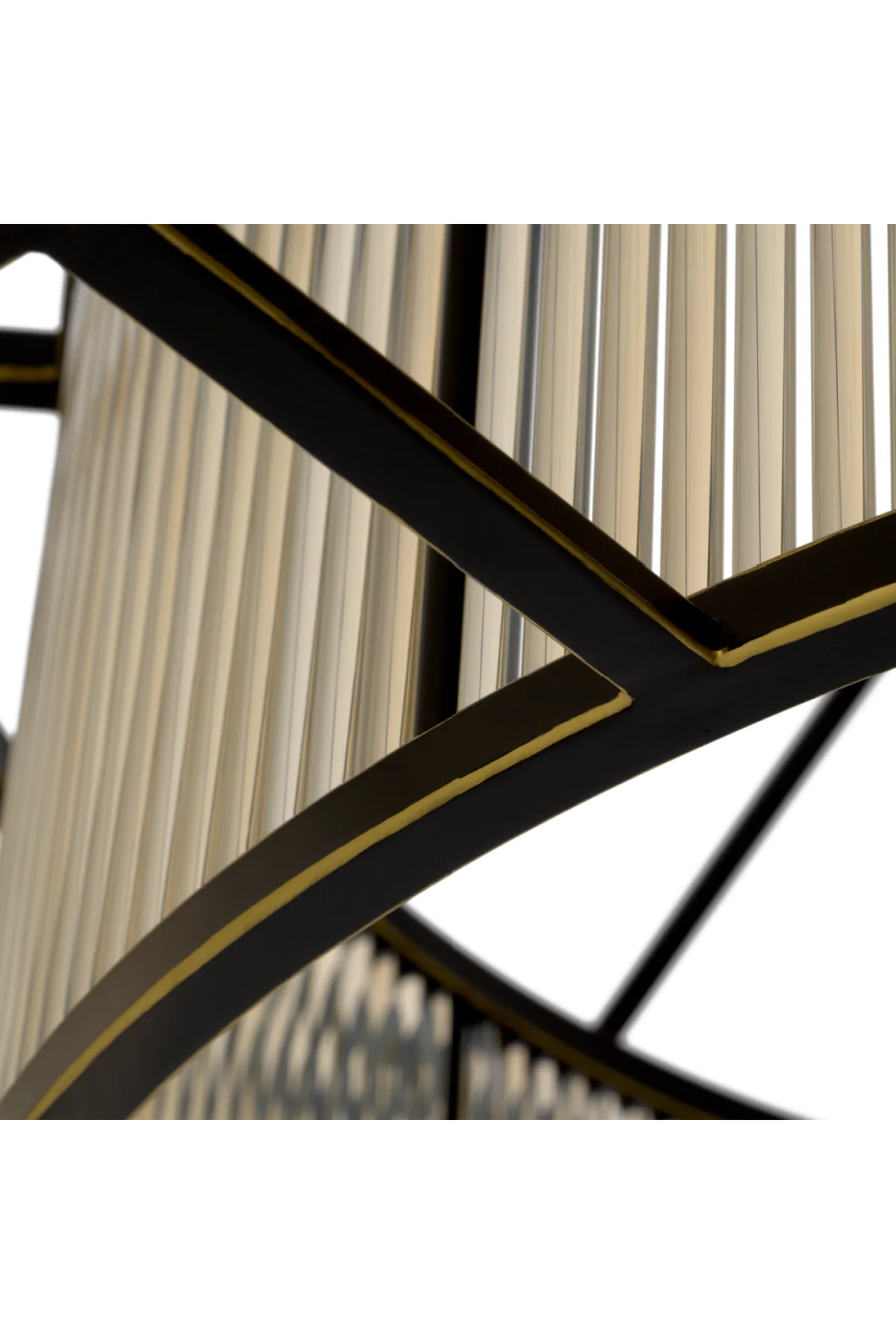 Glass Drum Ceiling Lamp Bernardi | Eichholtz Miami